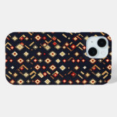 抽象的な幾何学模様 Case-Mate iPhoneケース (裏面 (横))