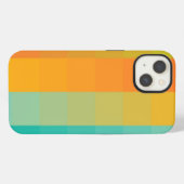 抽象的な幾何学模様 iPhoneケース (裏面横)