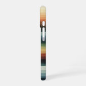 抽象的な幾何学的な丘 iPhone 16ケース (左側面)