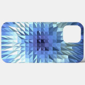抽象的な幾何学的な多角形のテクスチャ Case-Mate iPhoneケース (裏面 (横))