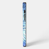 抽象的な幾何学的な多角形のテクスチャ iPhoneケース (左側面)