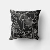 抽象的な幾何学的な形 クッション (裏面)