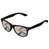 抽象的な幾何学的形状 2 キッズサングラス (アングル)