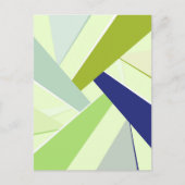 抽象的な幾何学的形状 4 ポストカード (正面)
