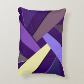 抽象的な幾何学的形状 5 アクセントクッション (裏面(縦))