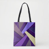 抽象的な幾何学的形状 5 トートバッグ (正面)