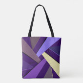 抽象的な幾何学的形状 5 トートバッグ (裏面)