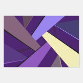 抽象的な幾何学的形状 5 ラッピングペーパーシート (正面3)