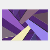 抽象的な幾何学的形状 5 ラッピングペーパーシート (正面2)