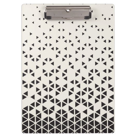 抽象的な幾何学的設計 クリップボード (正面)