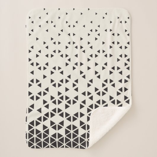 抽象的な幾何学的設計 シェルパブランケット (正面)