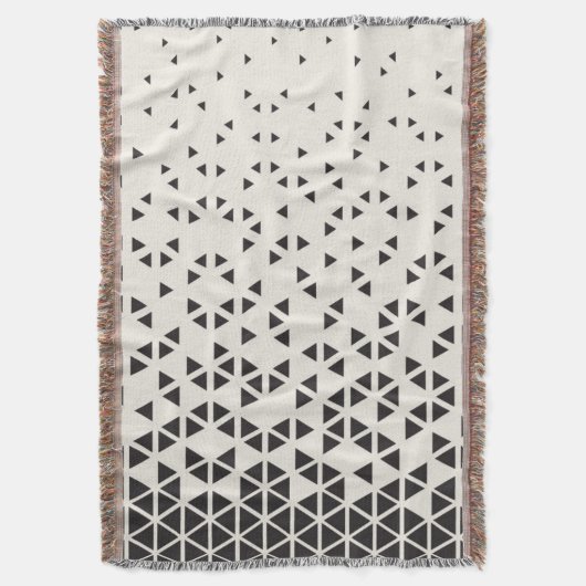 抽象的な幾何学的設計 スローブランケット (正面縦)