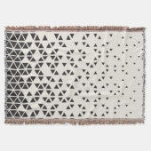 抽象的な幾何学的設計 スローブランケット (正面)