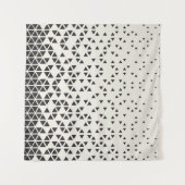 抽象的な幾何学的設計 タペストリー (正面(横))