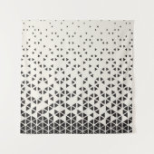 抽象的な幾何学的設計 タペストリー (正面)