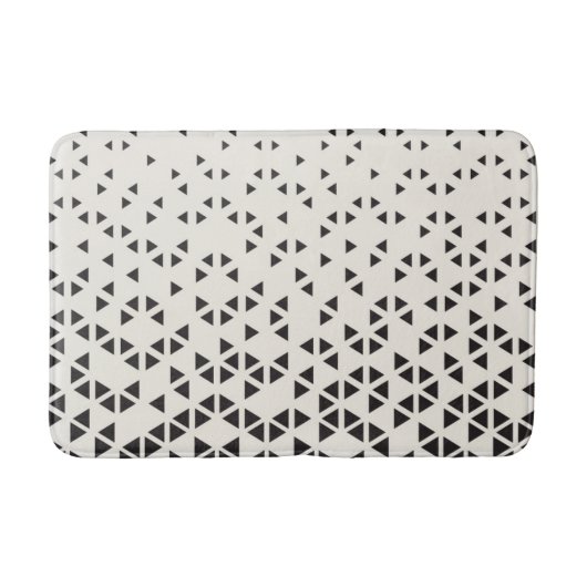 抽象的な幾何学的設計 バスマット (正面)