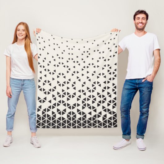 抽象的な幾何学的設計 フリースブランケット (インサイチュ)