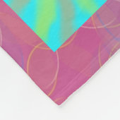 抽象的な幾何学的 フリースブランケット (角)