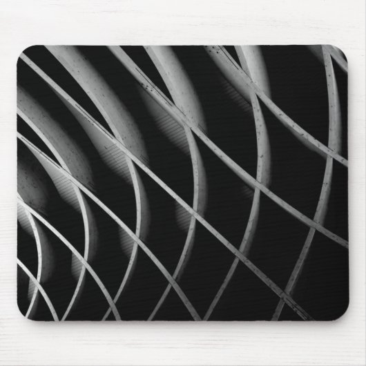 抽象的な建築の背景 マウスパッド (正面)