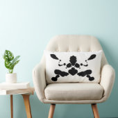 抽象的な形の心理テスト板Rorschach ランバークッション (椅子)