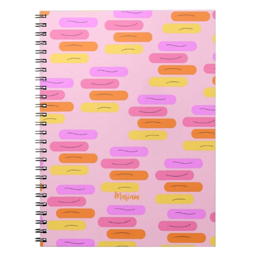 抽象的な形状のノートブック ノートブック (正面)