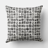 抽象的な形 060617 パターン クッション (裏面)