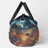 抽象的な惑星 ダッフルバッグ (右)