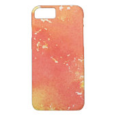 抽象的な手塗りの水彩画の背景 Case-Mate iPhoneケース (裏面)