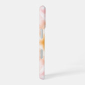 抽象的な明るいデザイン iPhone 16ケース (右側面)