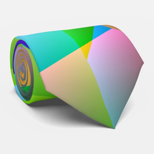 抽象的な明るい ネクタイ (ロール)