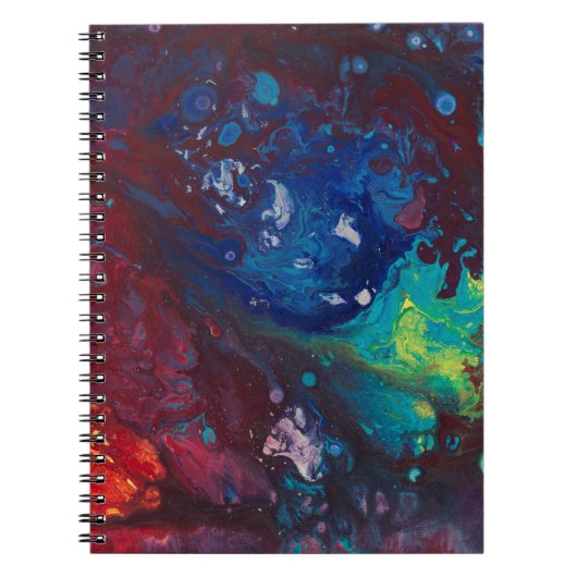 抽象的な星間 ノートブック (正面)