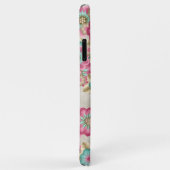 抽象的な春の花柄のオーダーメイドデザイン Case-Mate iPhoneケース (裏面/右)