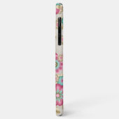 抽象的な春の花柄のオーダーメイドデザイン Case-Mate iPhoneケース (裏面/左)