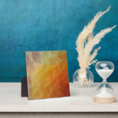 抽象的な暖かさ：印象派のモザイク フォトプラーク (インサイチュ)