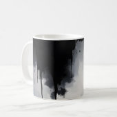 抽象的な暗さ コーヒーマグカップ (正面左)
