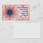 抽象的な曼荼羅の背景 名刺 (正面/裏面)