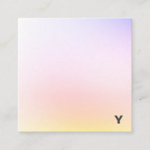 抽象的な最小主義の勾配の正方形の名刺