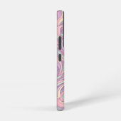 抽象的な月相パステルSamsungケース Samsung Galaxyケース (右側面)