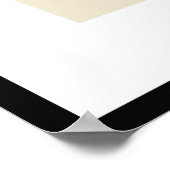 抽象的な有機的形状 ポスター (角)