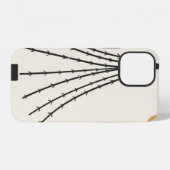 抽象的な木と月 iPhoneケース (裏面横)