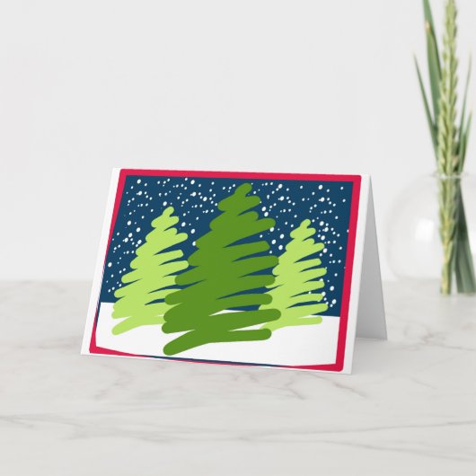 抽象的な木2 シーズンカード (正面)