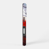 抽象的な木 iPhone 16ケース (右側面)