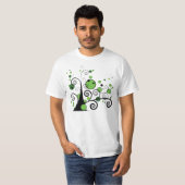 抽象的な木 Tシャツ (正面フル)