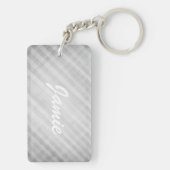 抽象的な格子図形 キーホルダー (裏面)