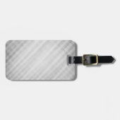 抽象的な格子図形 ラゲッジタグ (正面横)