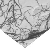 抽象的な森林"色"のテーブルのランナーカスタマイズ ミディアムテーブルランナー (コーナー)