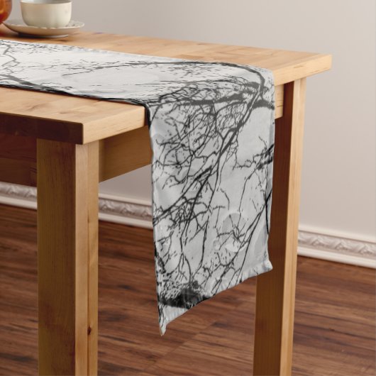 抽象的な森林"色"のテーブルのランナーカスタマイズ ミディアムテーブルランナー (インサイチュ)