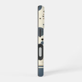 抽象的な森林 iPhone 16ケース (右側面)