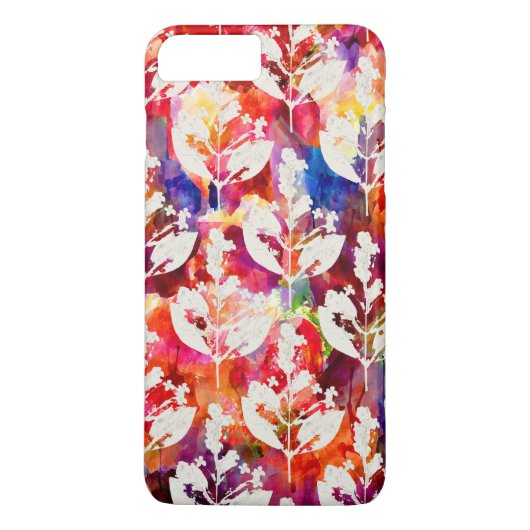 抽象的な植物の葉 Case-Mate iPhoneケース (裏面)