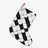 抽象的な構築（タイル） スモールクリスマスストッキング (正面 (吊り時))